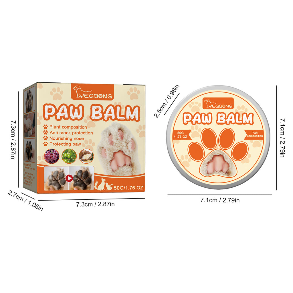 Pet Moisturizing Claw Balm for Cats and Dogs Deeply Moisturizing Foot Pad Care Cream