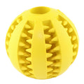 Durable chewing toy ball for pets, rubber bouncing ball