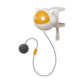 Automatic Interactive Cat Toy Ball with Self-Rotating & Jumping Motion, Electric Pet Teaser for Cats, Anti-Hairball Fun Play