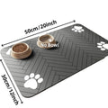 Pet Feeding Mat-Absorbent Pet Placemat Rubber